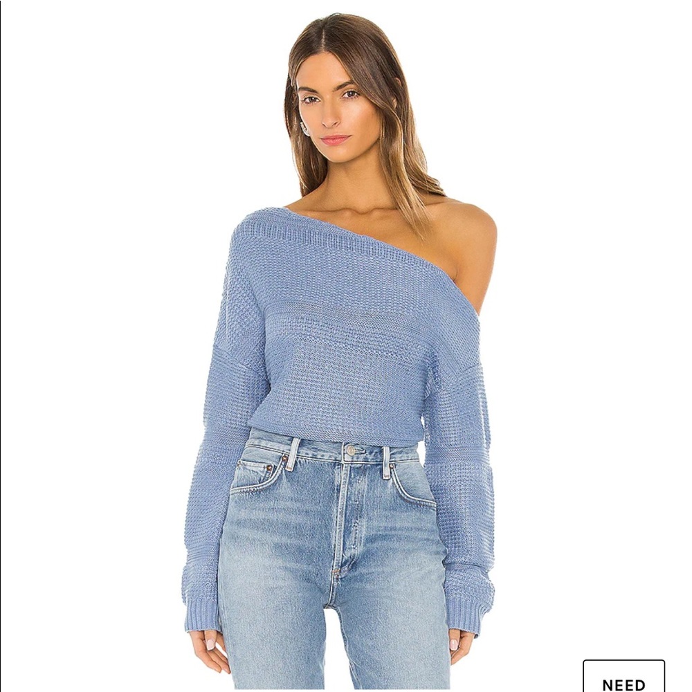 [lovers+friends] off shoulder sweater